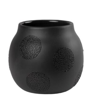 Vase schwarz